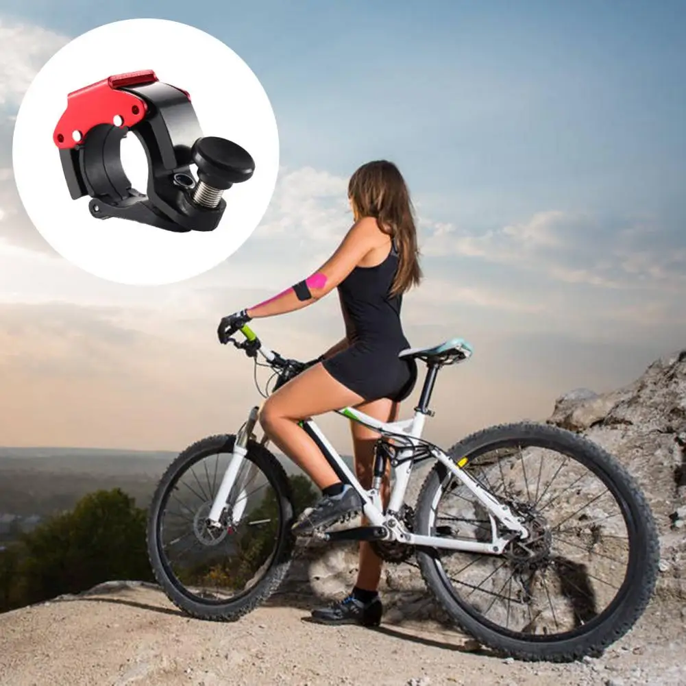 1 Комплект Полезного велосипедного рожка, стабильного велосипедного звонка, портативного напоминания о дорожном велосипеде, звонка для горного велосипеда