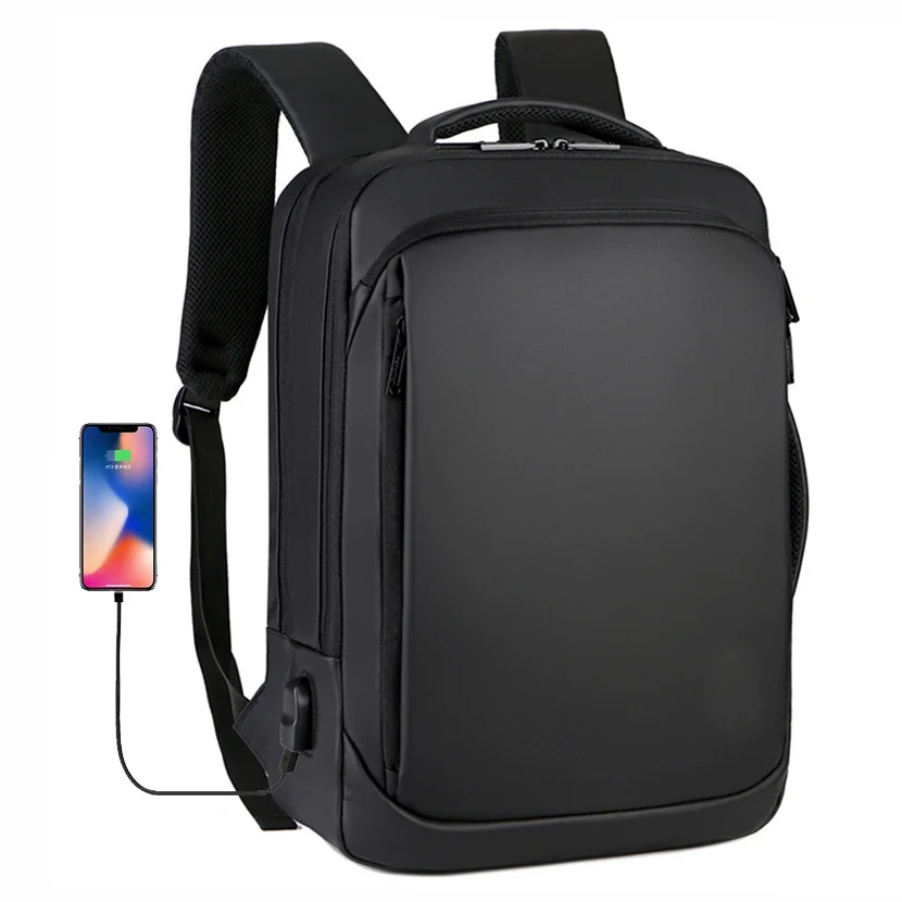 15,6-дюймовый рюкзак для ноутбука Crossten, мужская дорожная сумка, бизнес-ноутбук, Mochila, водонепроницаемый рюкзак, USB-сумка для зарядки