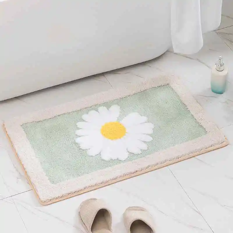 2023 ковровый коврик для пола, противоскользящий коврик для ванной, впитывающий мультяшный коврик для ног в спальне СЕРЫЙ
