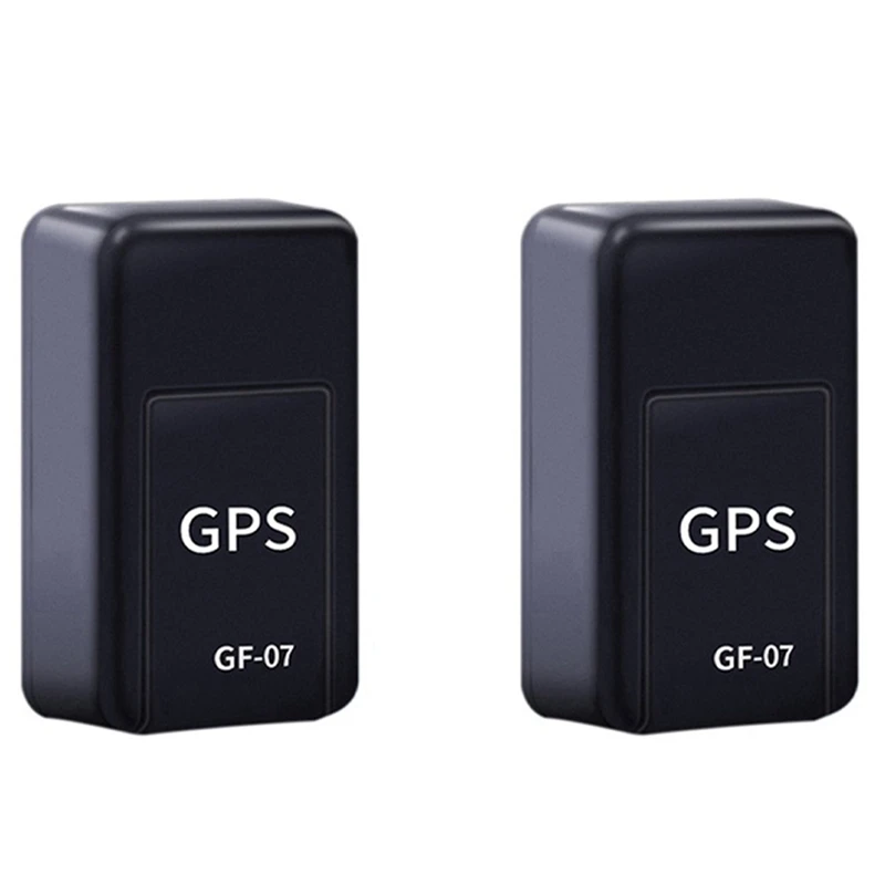 2X GF07 Магнитное GPS-трекерное устройство Мини-локатор отслеживания в реальном времени GPS Автомобиль Мотоцикл Монитор отслеживания с дистанционным управлением