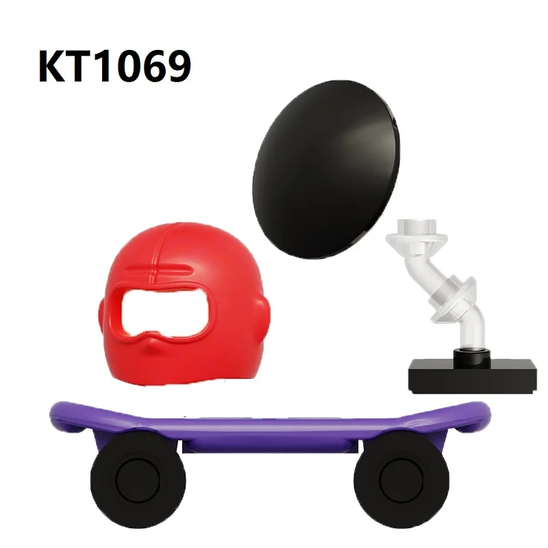 KT1069 Строительные блоки из АБС-пластика, Фигурки, Аксессуары, персонажи из серии фильмов, кирпичи для детской коллекции, игрушки в подарок