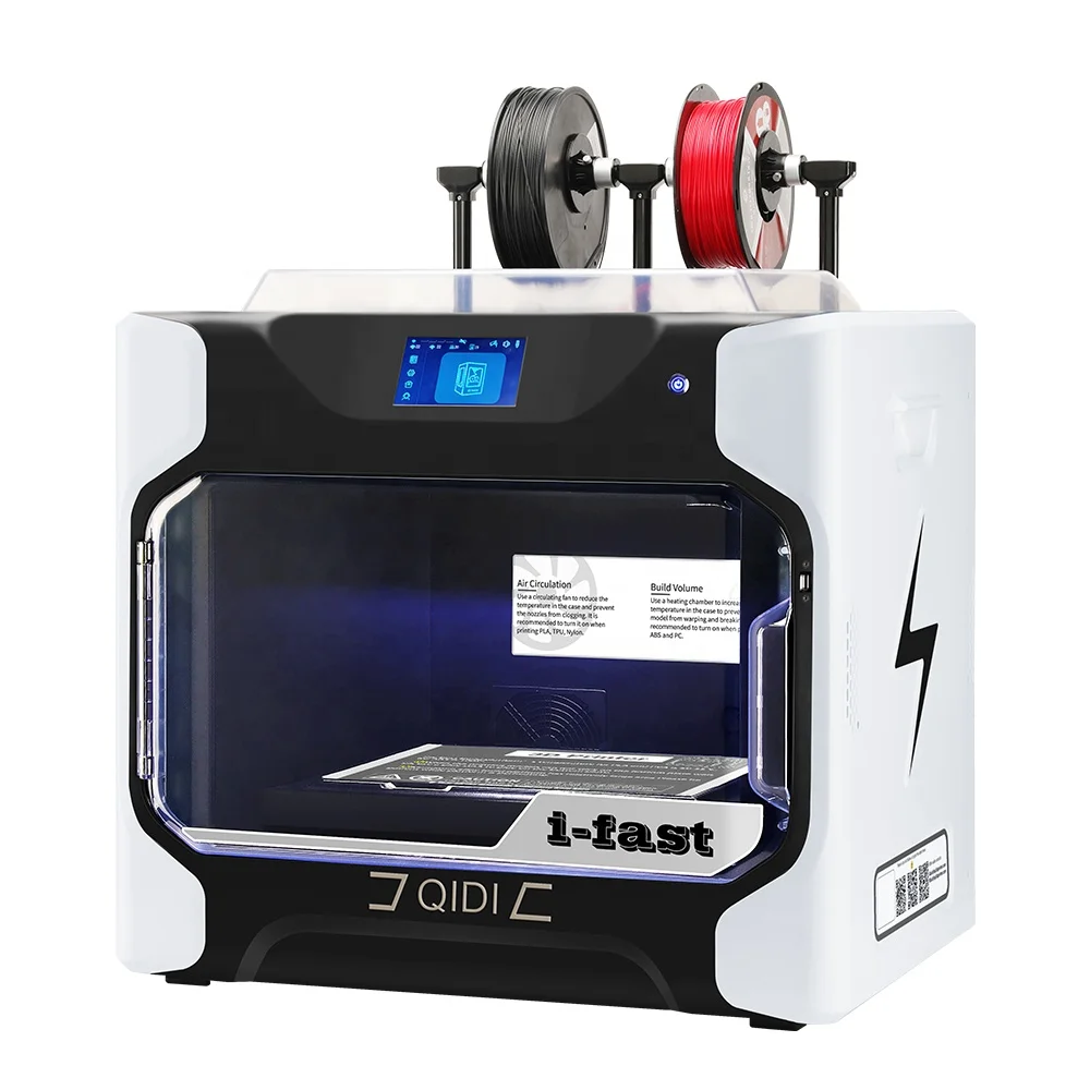 QIDI TECH i-Fast Большого размера 330*250*320 мм интеллектуальный настольный 3D-принтер промышленного класса imprimante