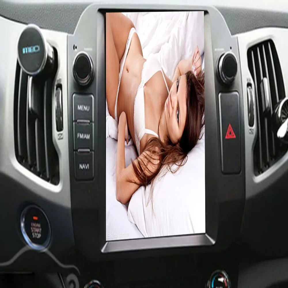 Автомобильный радиоприемник с 12-дюймовым экраном Tesla Android 9.0 для KIA Sportage 3 2010-2016 GPS-навигация Авто Стерео Автомагнитола Cam головного устройства