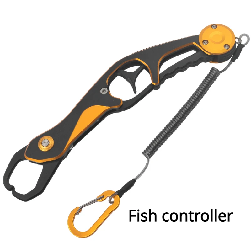 Алюминиевые рыболовные инструменты, портативные легкие рыболовные захваты для рыбных губ, рыболовные захваты, рыболовный инструмент, рыболовные плоскогубцы