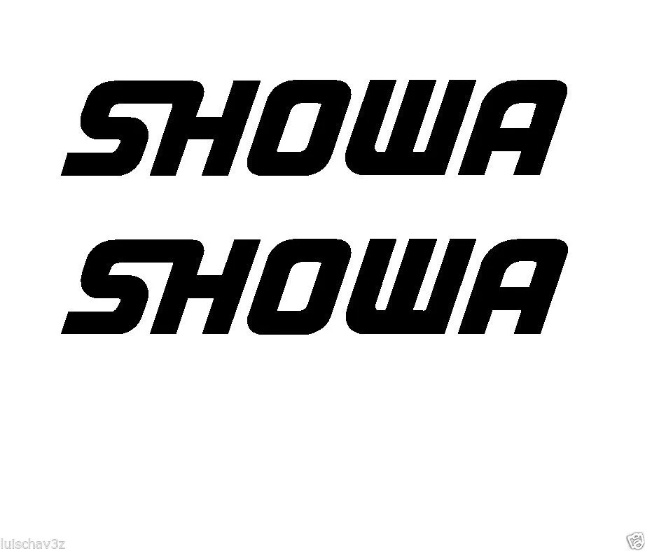 Для 2шт (2) Гоночных автомобилей Showa Наклейка-Наклейка для укладки
