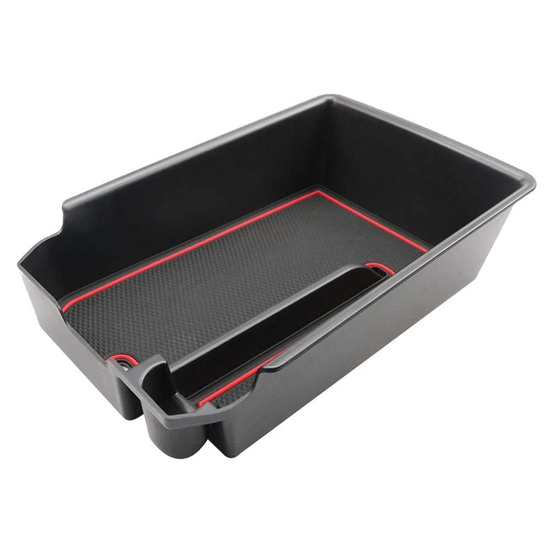 Для X3 G01 X4 G02 2018-2021 Коробка для подлокотника центральной консоли автомобиля, ящик для хранения поддонов, контейнер для поддонов с резиновым ковриком