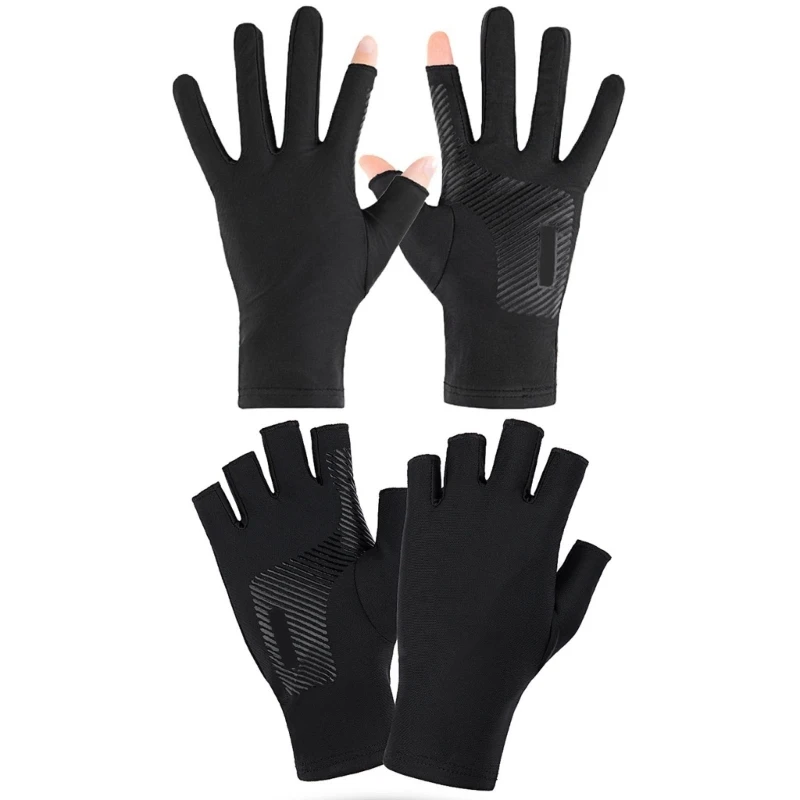 Женские полупальцевые перчатки, Летние Дышащие Тонкие полупальцевые водительские перчатки Оптом