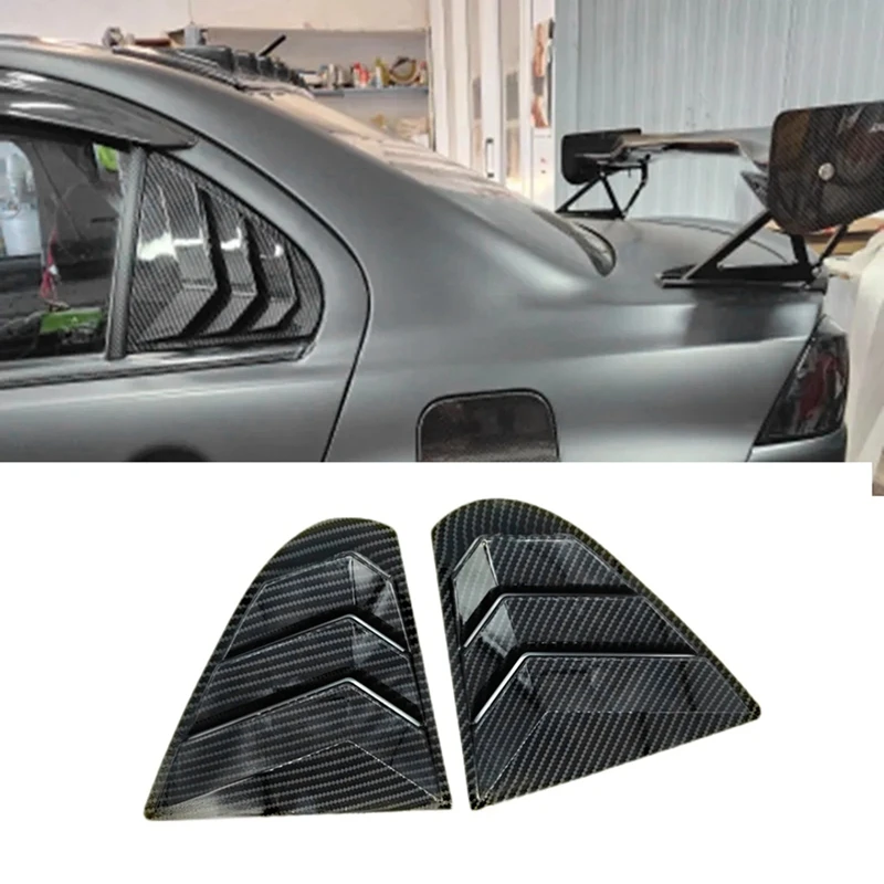 Задние треугольные жалюзи Задние боковые жалюзи Крышки жалюзи Автомобильные для Mitsubishi Lancer 2008-2016