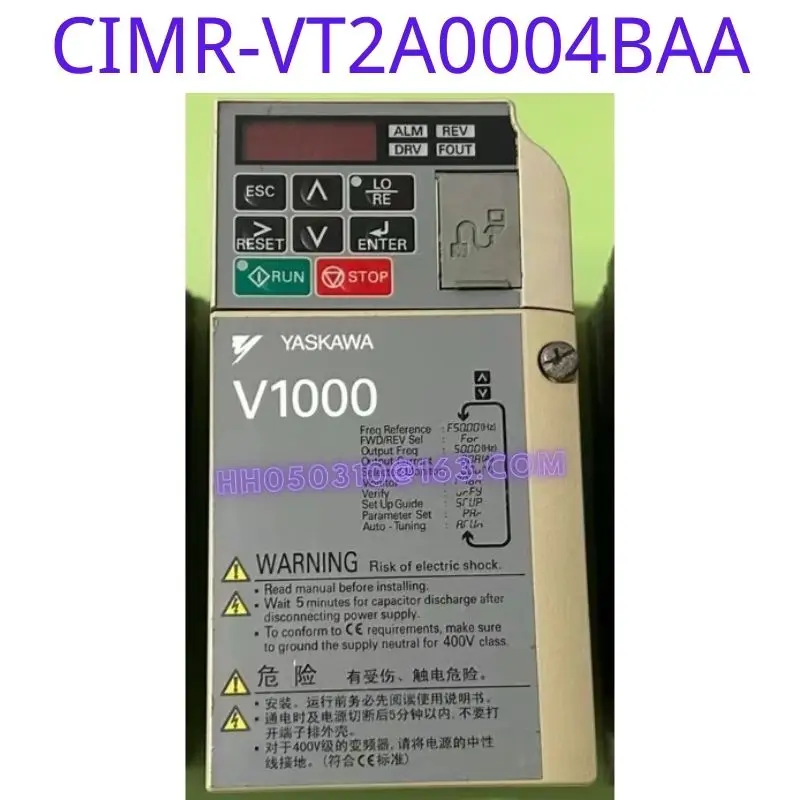Использованный преобразователь частоты CIMR-VT2A0004BAA 0,75 кВт 0,4 кВт функциональный тест исправен