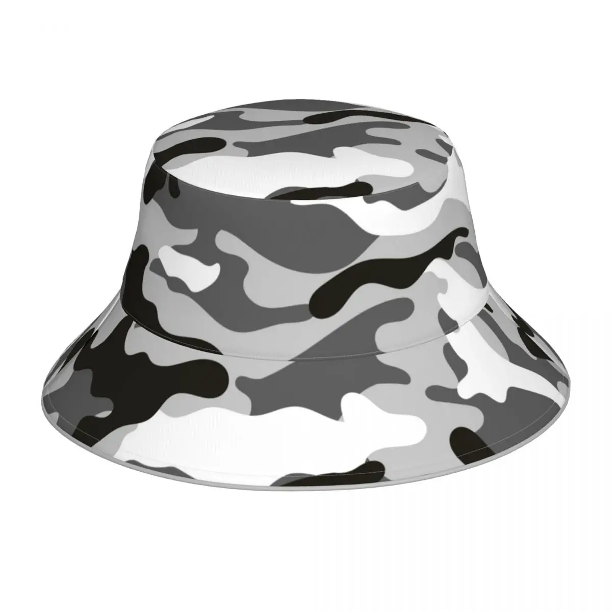 Камуфляжный узор для армейской светоотражающей широкополой шляпы Летние шляпы Рыбацкая шляпа Складные женские Мужские солнцезащитные кепки