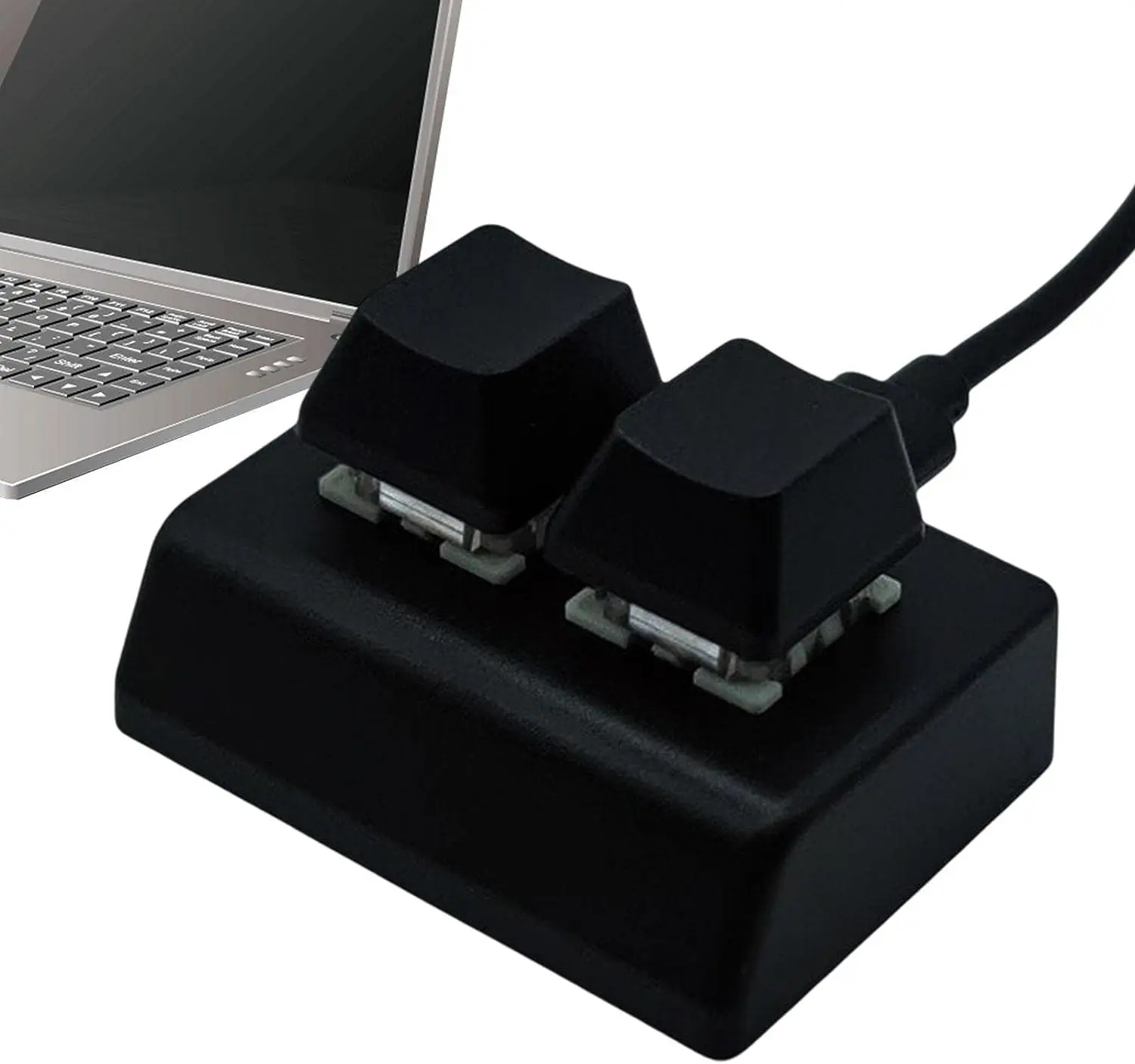 Клавиатура Copy Paste, 2-клавишные игровые клавиатуры с USB-проводом, Механическая игровая клавиатура с возможностью быстрой замены, вишневый переключатель с USB-кабелем