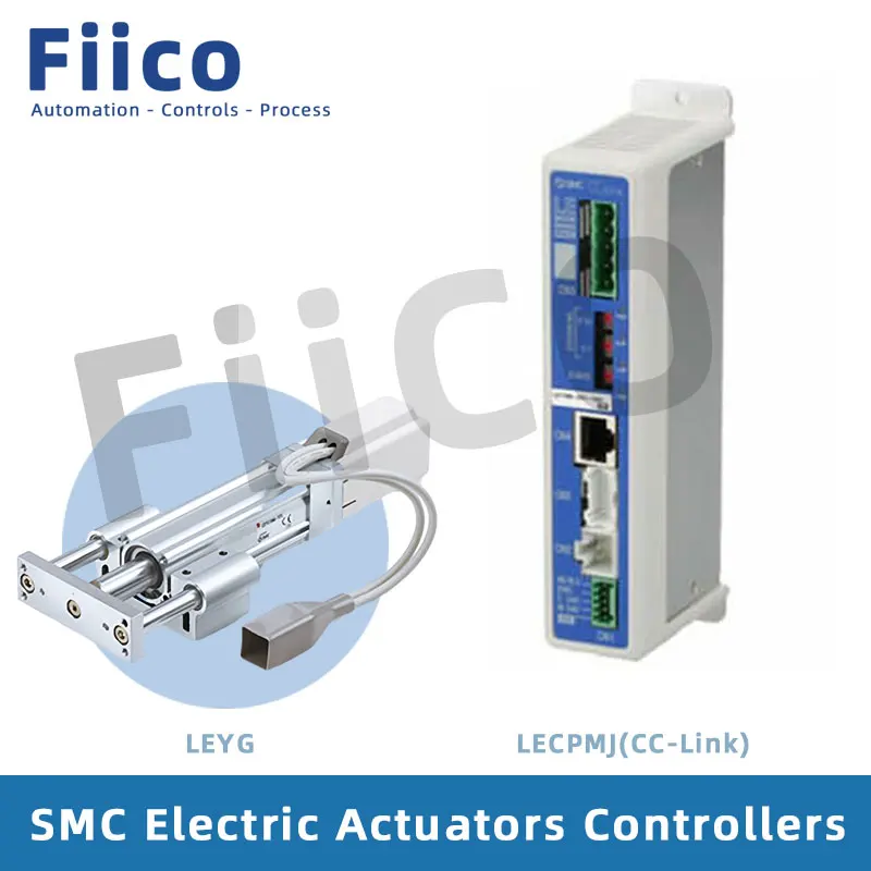 Контроллер типа CC-Link Электропривода SMC LECPMJ-LEYG16/25/32/40-30/50/100/150/200/300/400/500