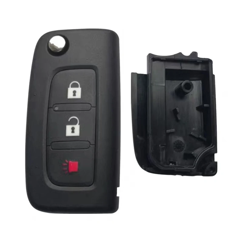Корпус автомобильного ключа с 3 кнопками без пульта дистанционного управления, чехол для ключей Foton Tunland