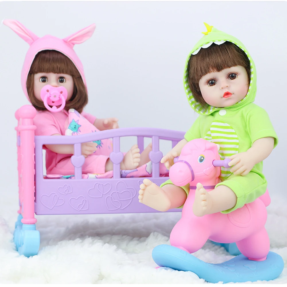 Кукла Реборн Реалистичный новорожденный 38 см Милые куклы-симуляторы Подарок для детей