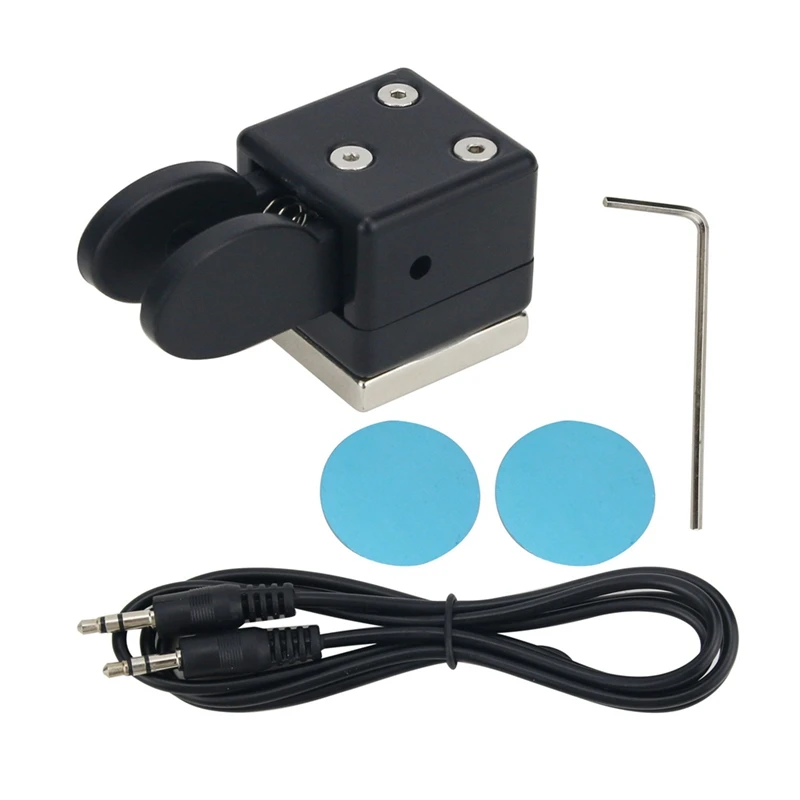 Мини-Двойной Лопастной Ключ Morse Key CW Key Автоматическая Базовая Магнитная Адсорбция Для Коротковолнового Радио