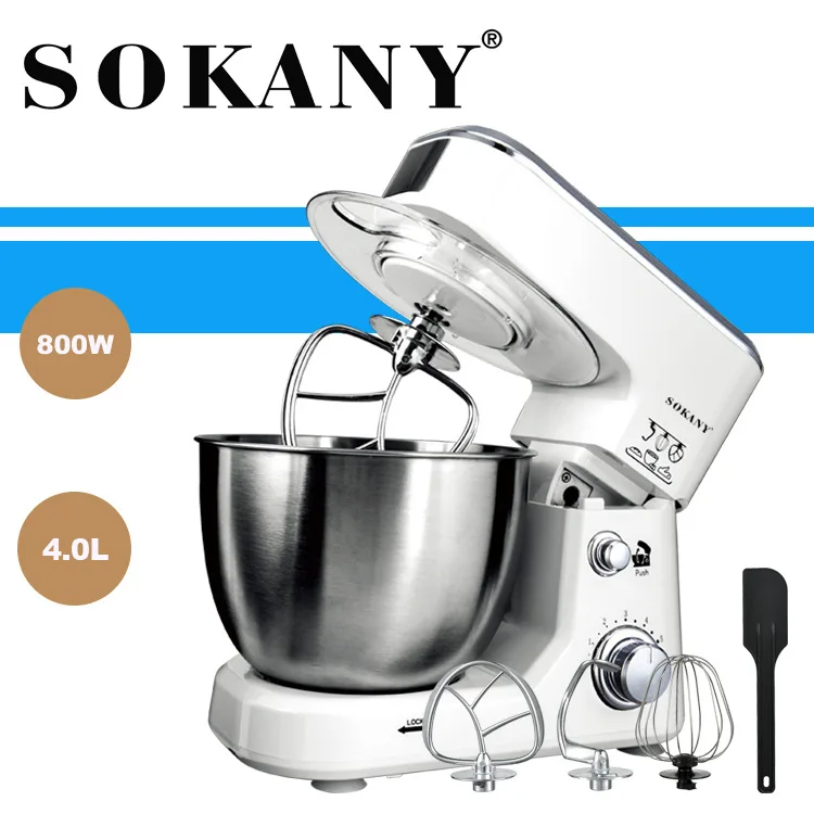 Многофункциональная машина шеф-повара SOKANY209 Машина для приготовления лапши Home Harmony 4-литровая тестомесильная машина