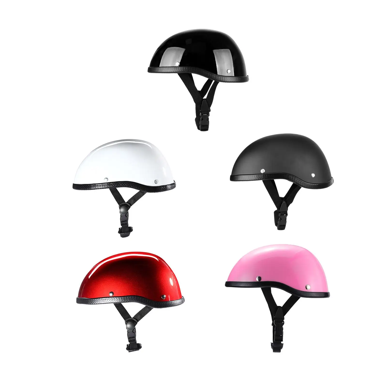Мотоциклетный Шлем Дышащий Удобный Многослойный Защитный Летний Шлем Эффективно Защищает Голову От Половины Лица Велосипедный Шлем