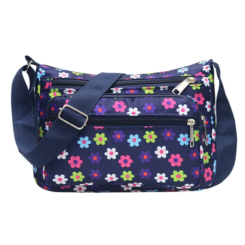 Новые женские сумки через плечо, женская повседневная сумка-мессенджер, Бегущие по рекам и озерам, Уличные киоски, Источник Дешевых сумок из ткани с цветами.