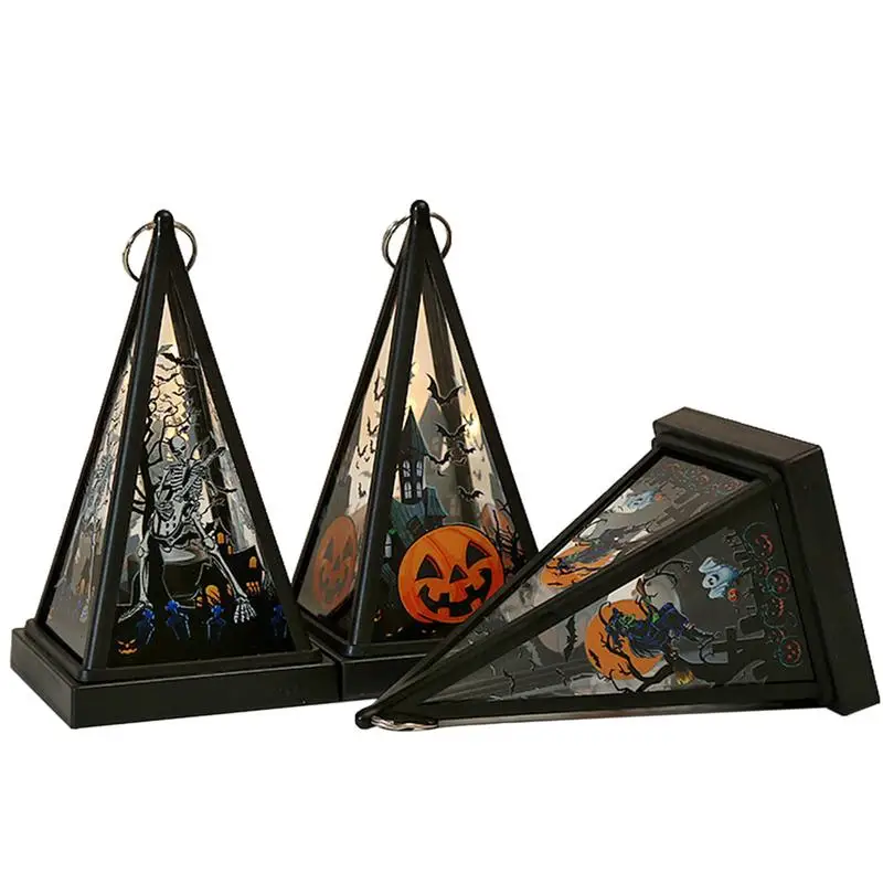 Ночник с тыквой в виде черепа на Хэллоуин, ночник с рисунком тыквы, светодиодная лампа для ночного декора для спальни, кухни, прихожей