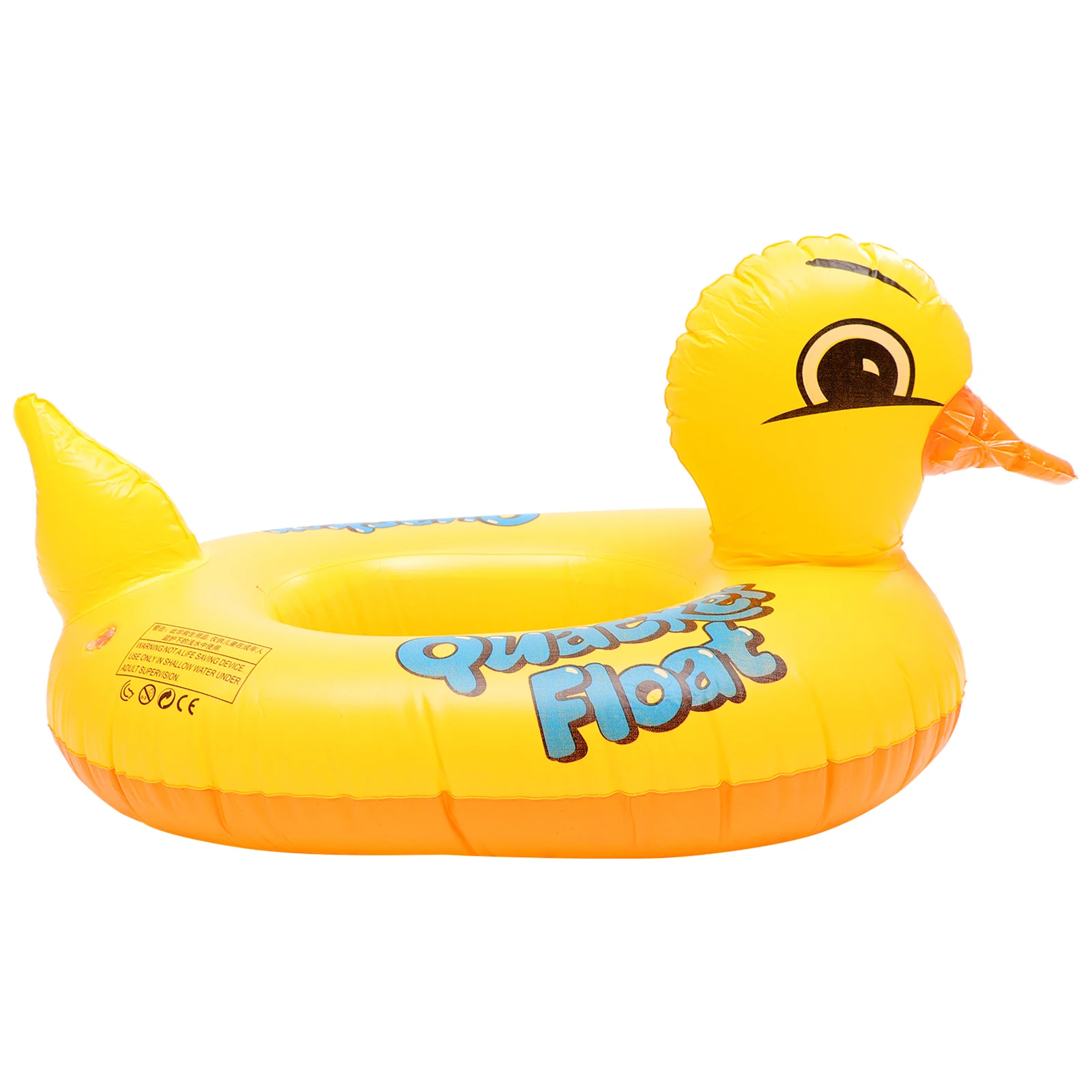 Оборудование для плавания в форме утки, надувной поплавок, детские игрушки из ПВХ с плавающим рядом