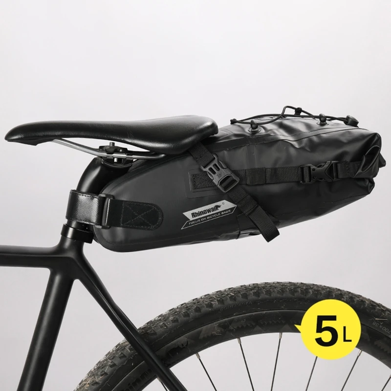 Полностью водонепроницаемая велосипедная седельная сумка для шоссейных велосипедов MTB