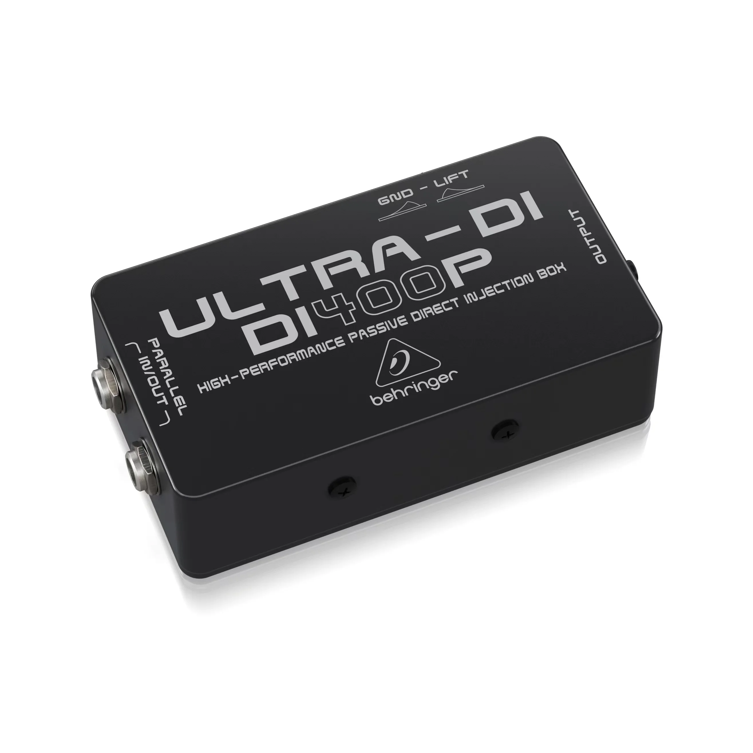 Профессиональный и многоцелевой блок прямого впрыска Behringer Ultra-DI DI400P для сцены и студии