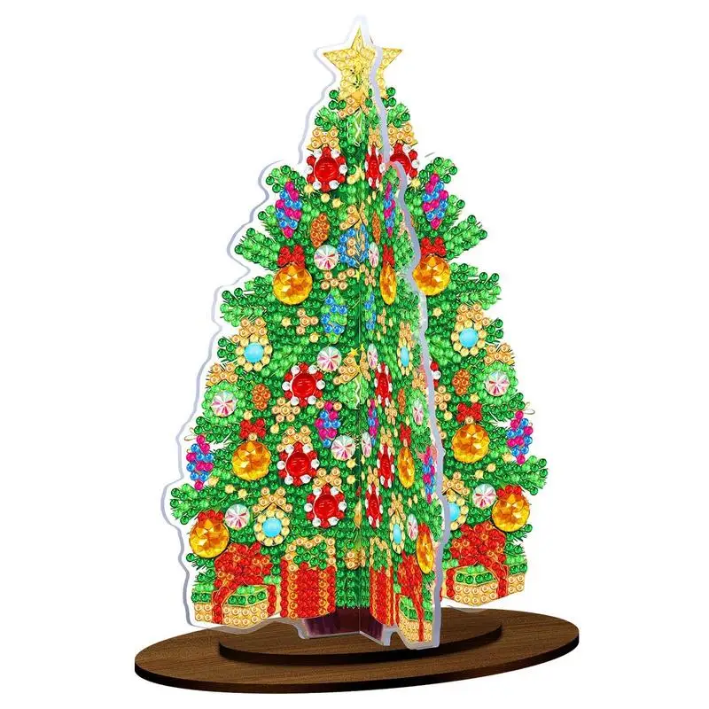 Рождественские украшения своими руками Украшения для Рождественской елки Набор алмазной мозаики своими Руками Вышитые Рождественские Подарки