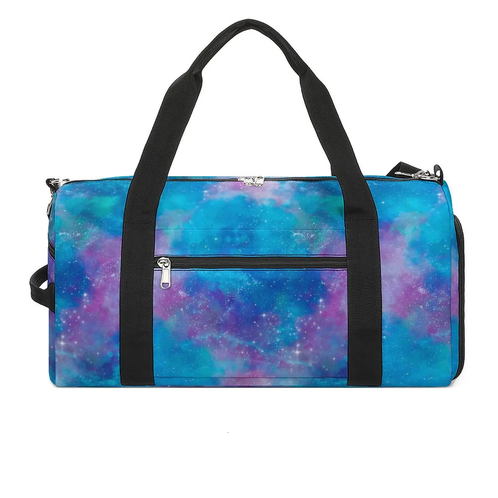 Спортивная сумка с росписью Galaxy, спортивные сумки для тренировок с красочным принтом, мужской женский дизайн, Большая графическая сумка для фитнеса, уличные сумки.