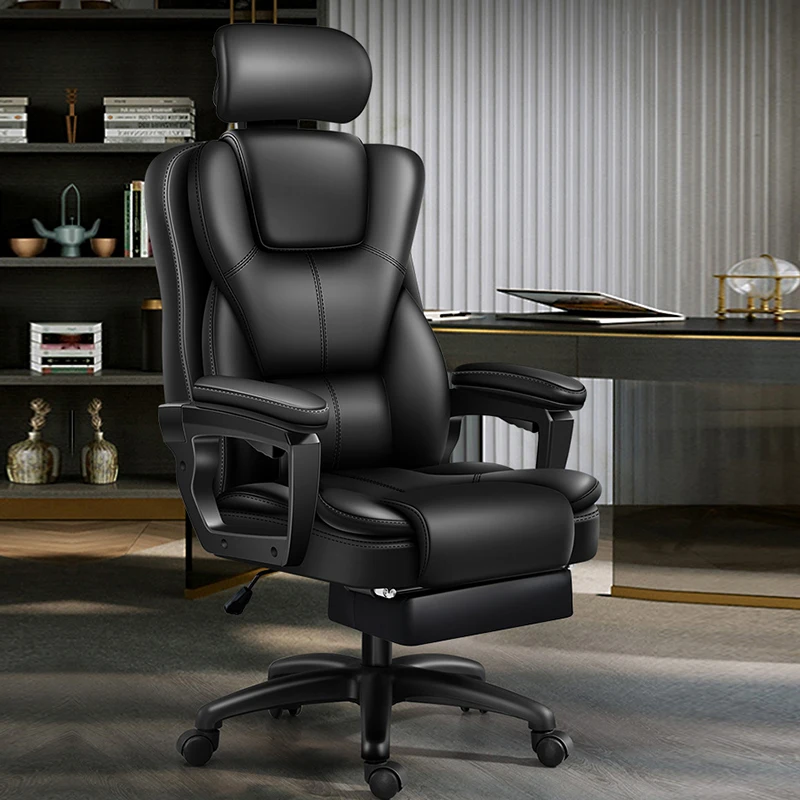 Удобное офисное кресло с откидной спинкой, кабинет, гостиная на колесиках, Роскошный Офисный стул Lazyboy, Обеденный Стол, Офисная мебель HDH